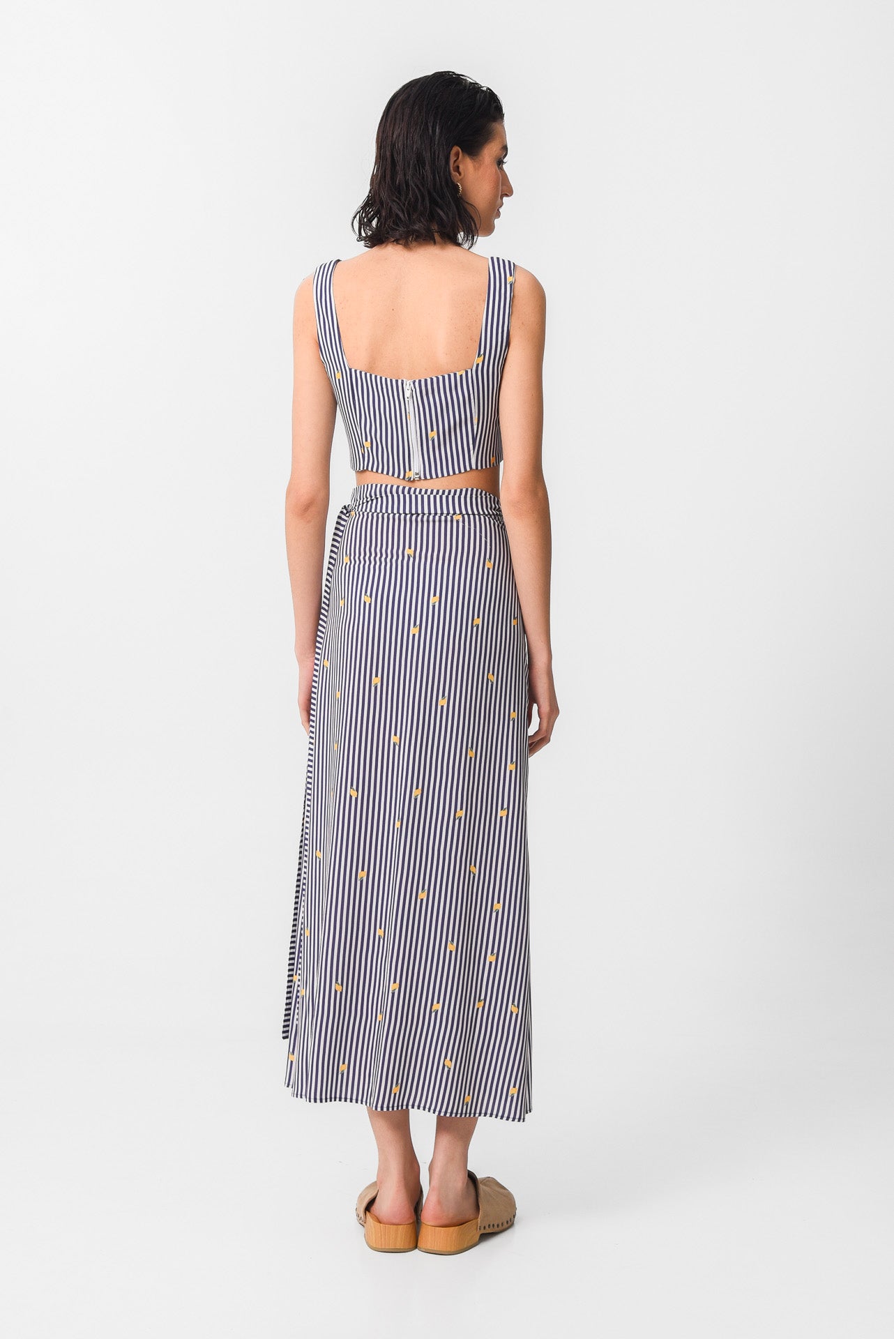 SORRENTO CROP TOP (CITRUS CHARM BLUE)