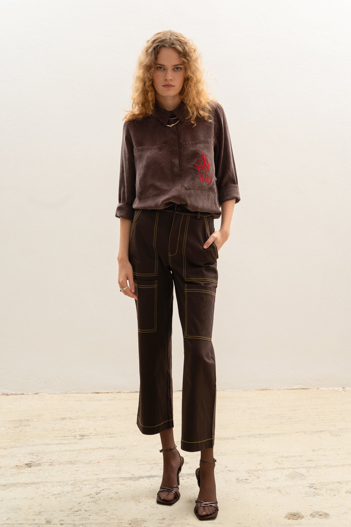 Osaka Workwear Pant Brown