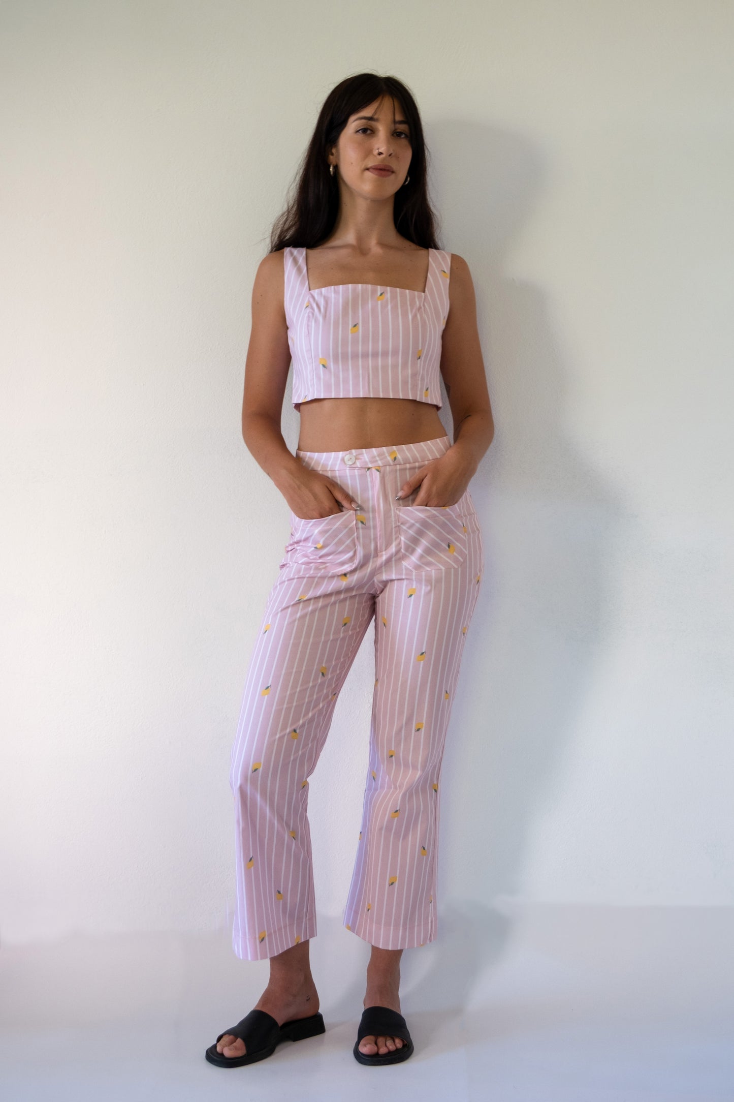 SORRENTO CROP TOP (PINK)