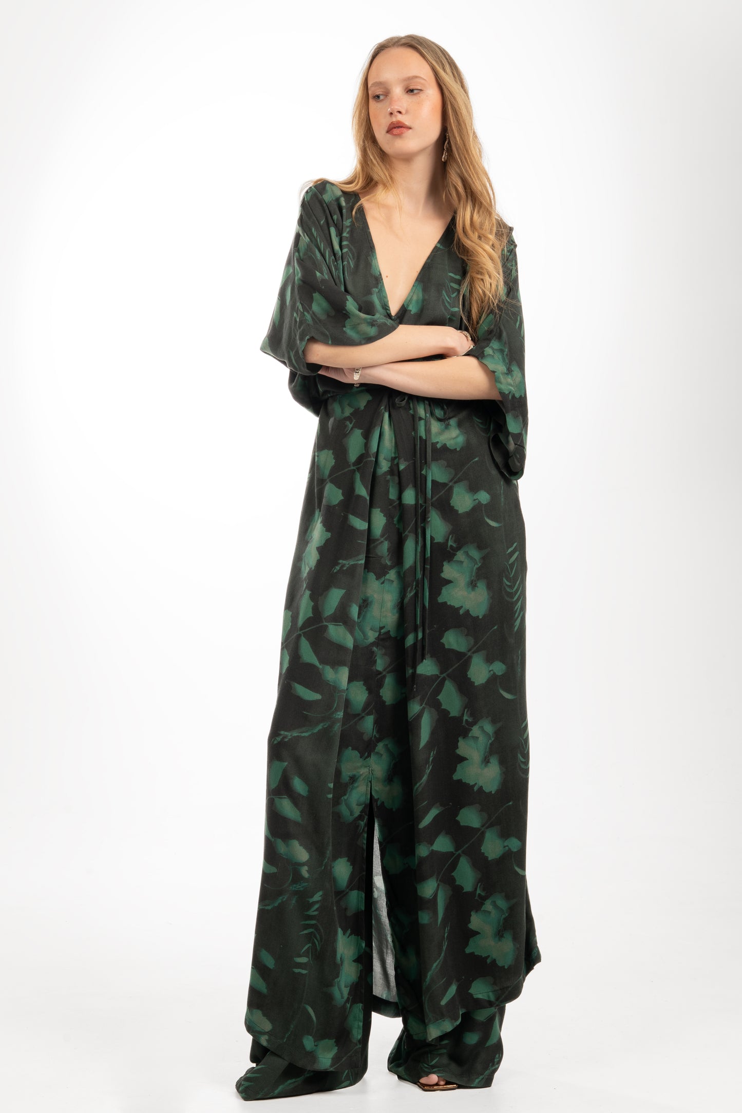 Poppy Pants - Dark Cyan