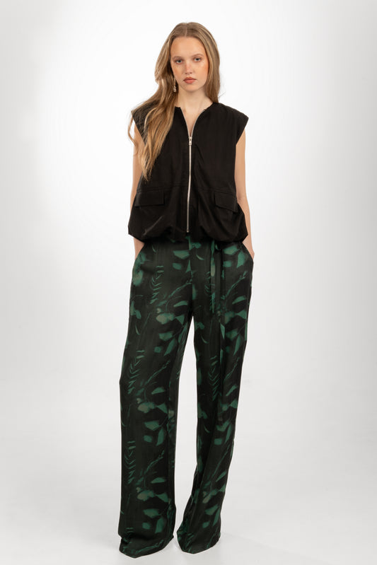 Poppy Pants - Dark Cyan