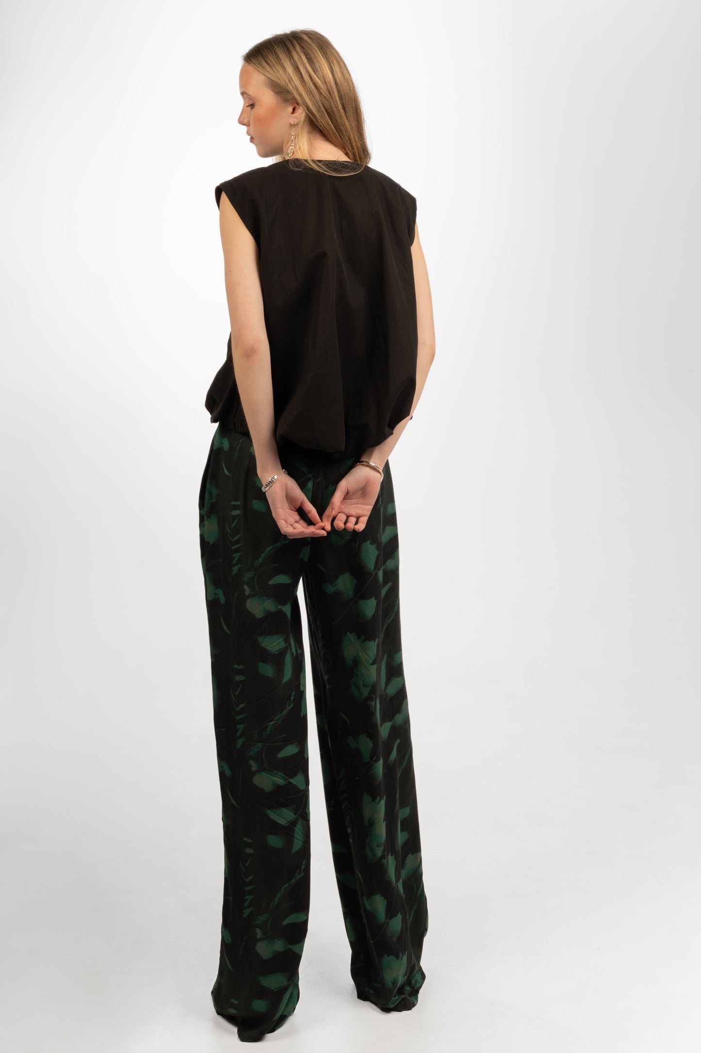 Poppy Pants - Dark Cyan