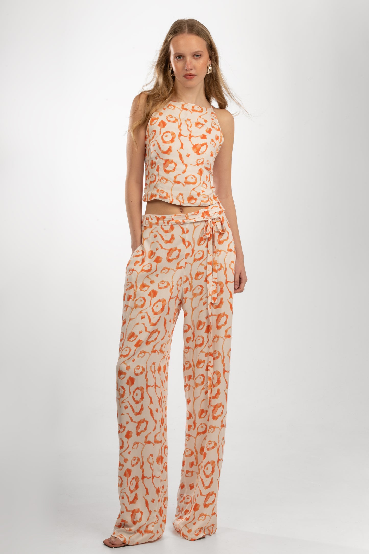 Poppy Pants - Peach