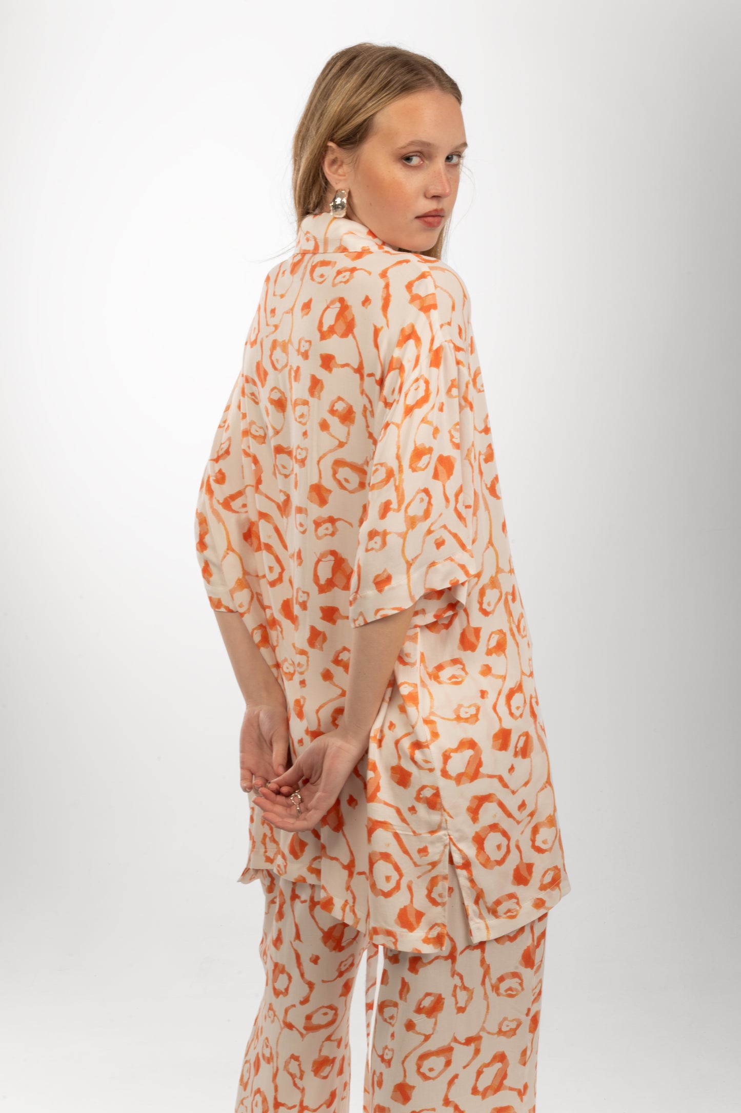 Rose Shirt - Peach
