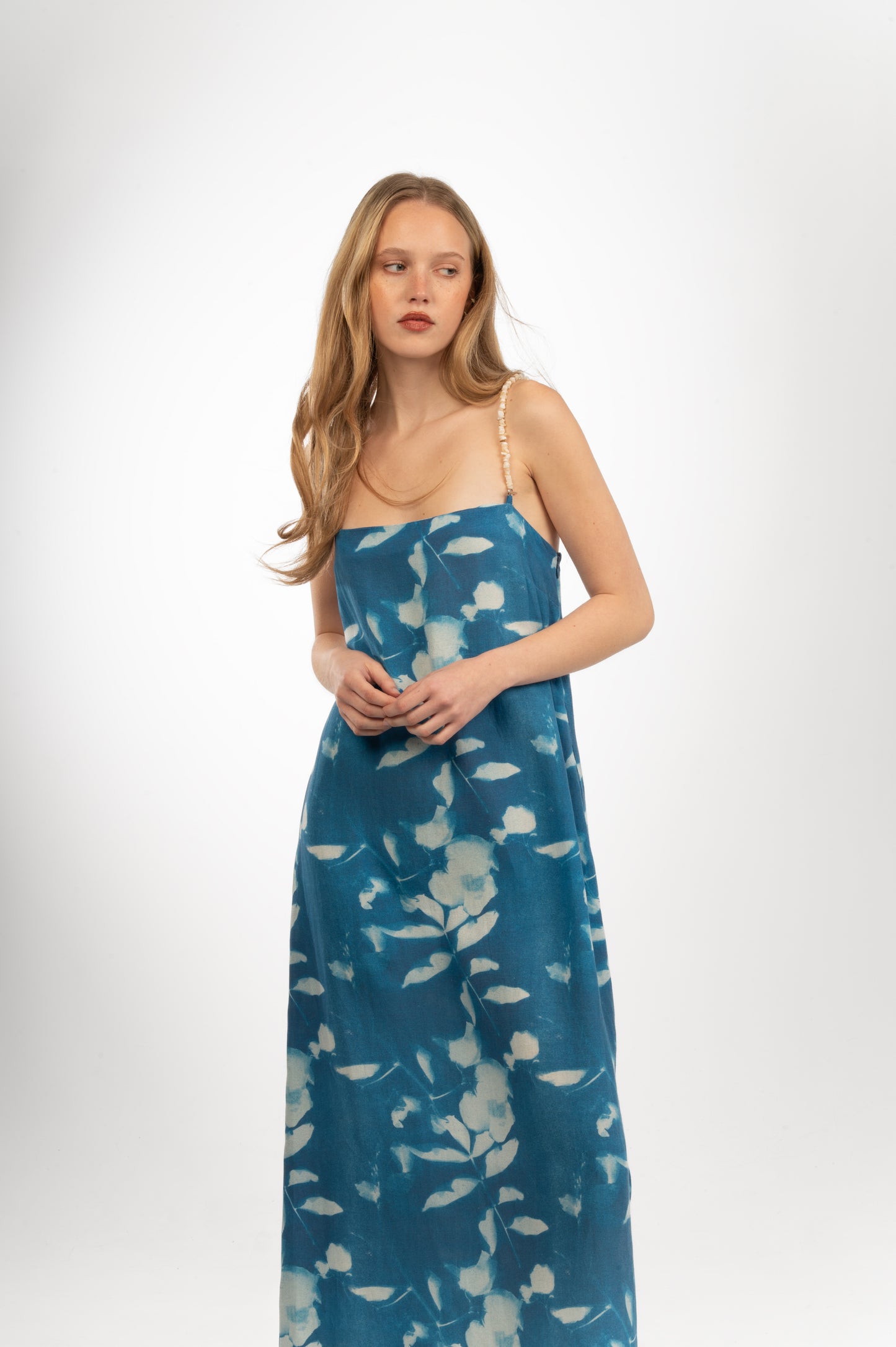 Daisy Dress - Cyan