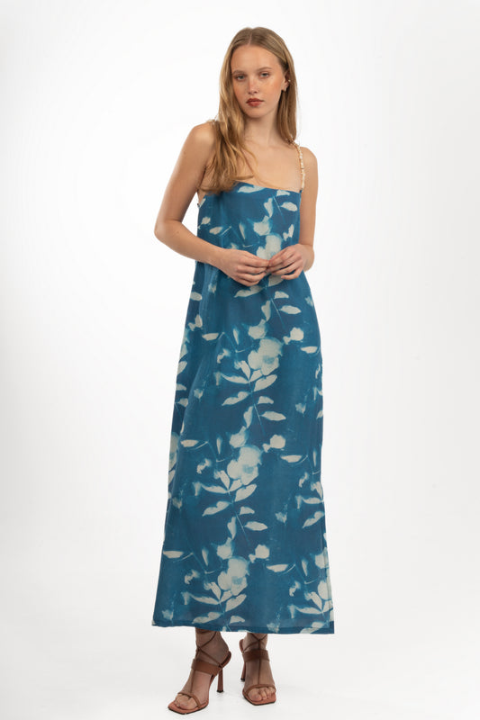 Daisy Dress - Cyan