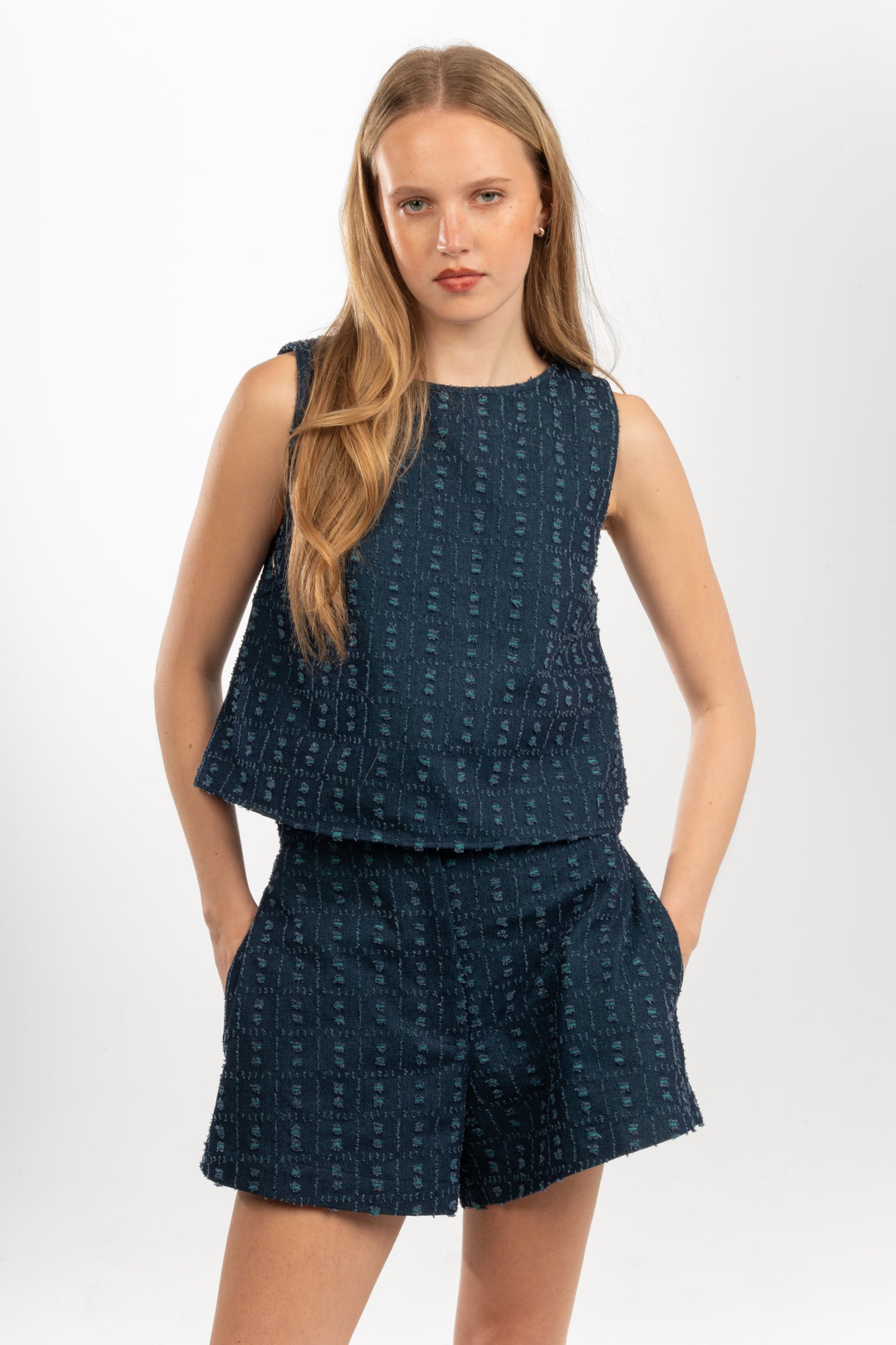 Hops Top - Denim