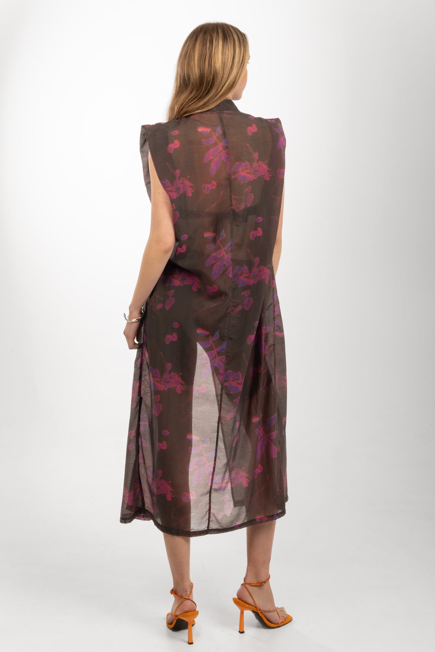 Lily Shirt - Cyan Purple