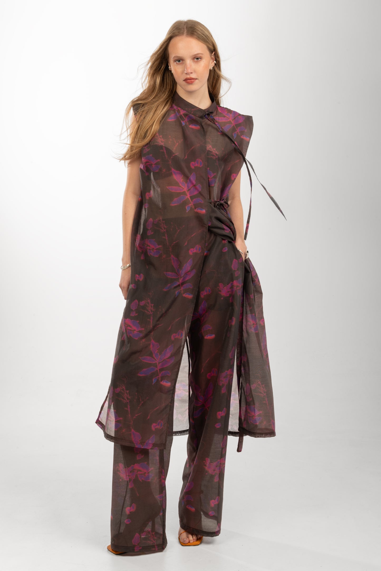 Poppy Pants - Cyan Purple