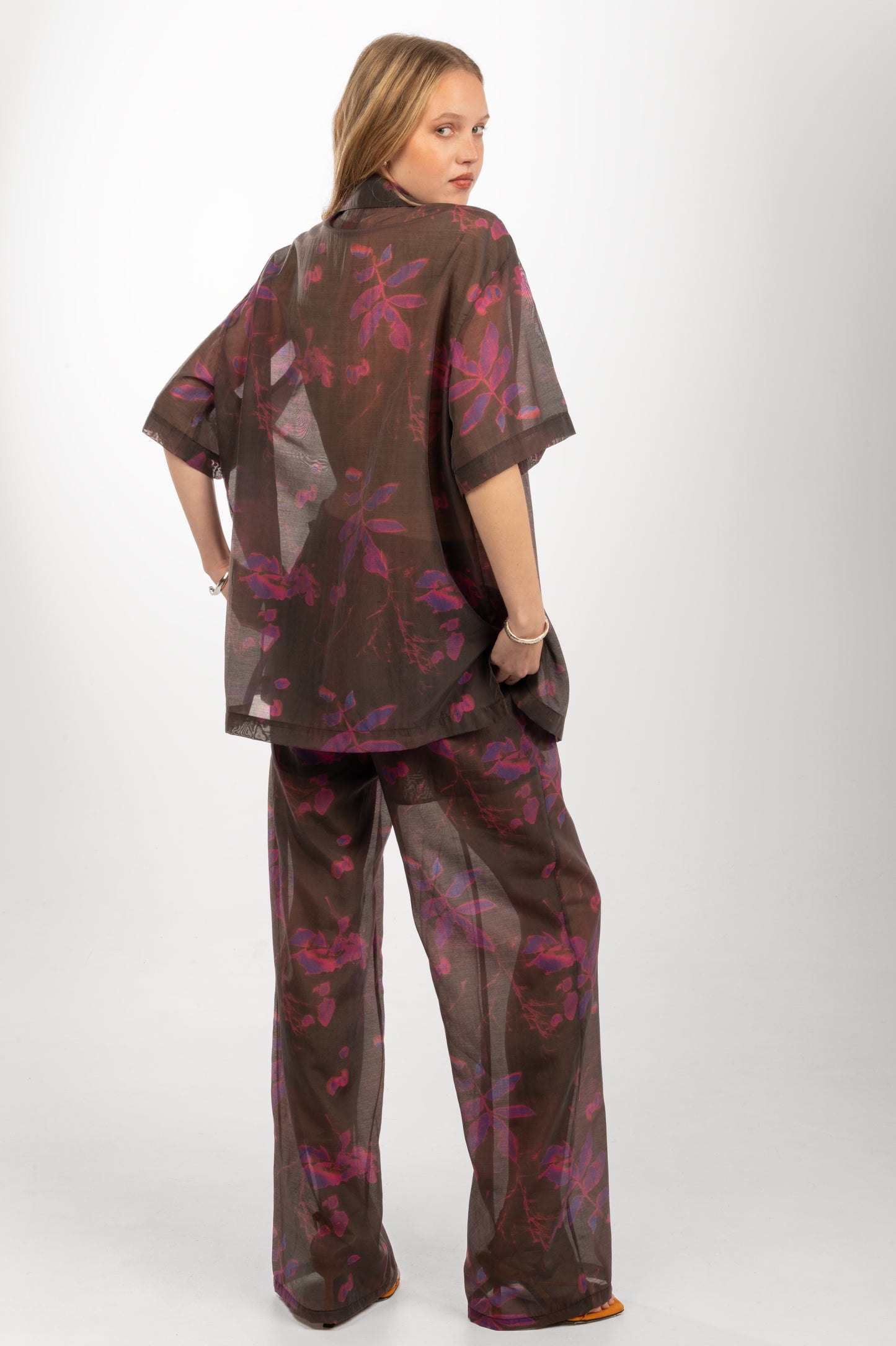 Poppy Pants - Cyan Purple