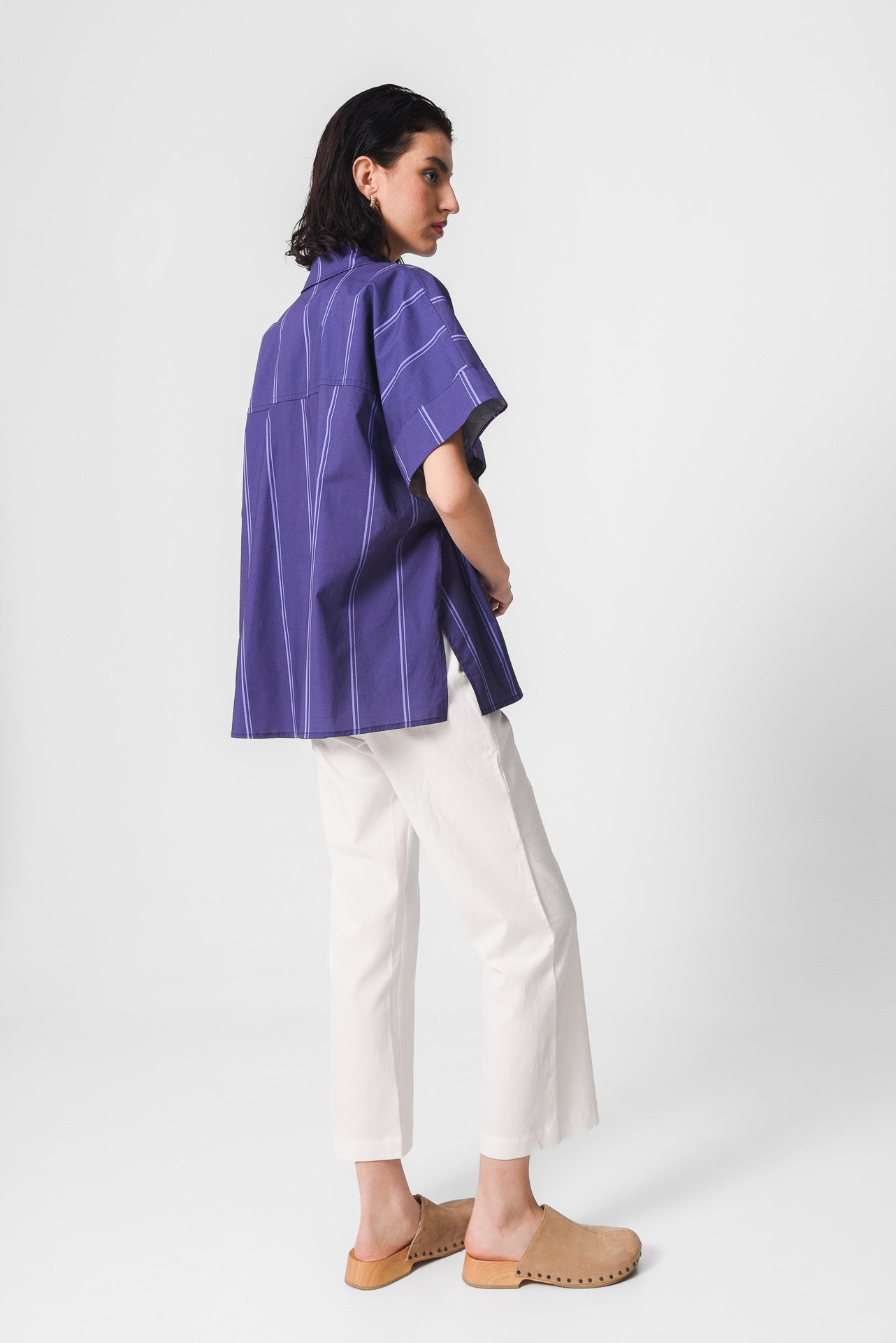 PERUGIA OVERSIZED SHIRT(OCEAN BANDS)