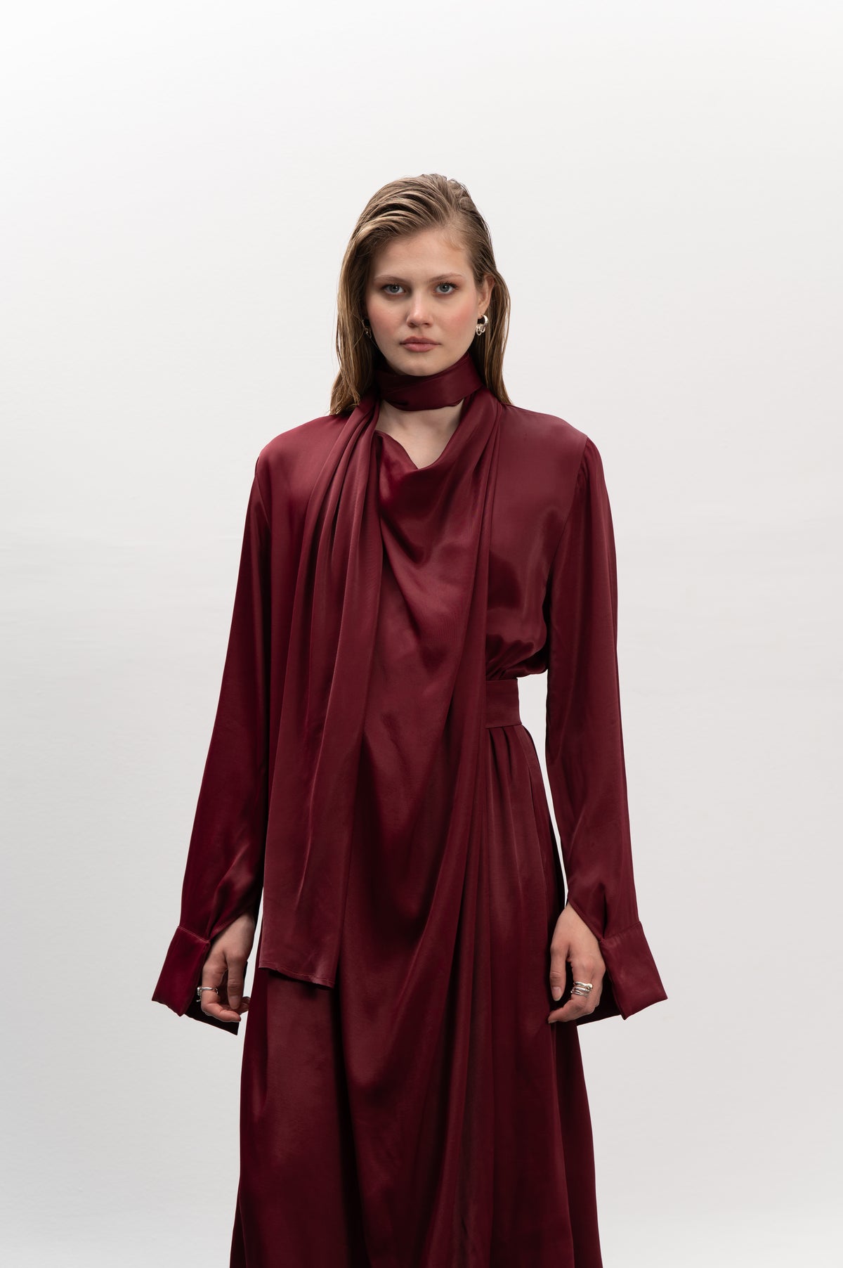 Broome Dress - Wine