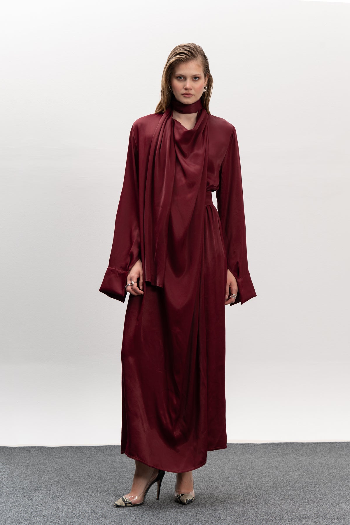 Broome Dress - Wine