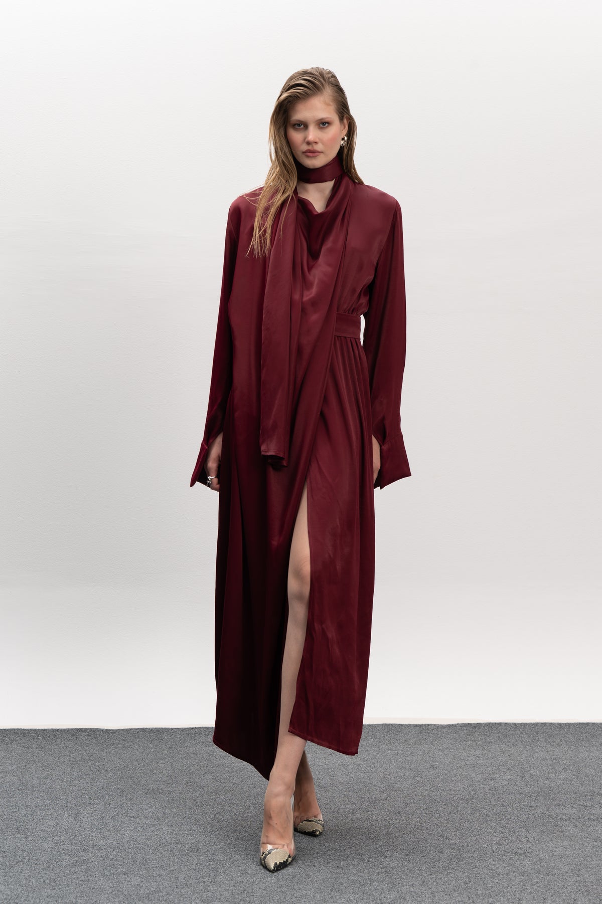 Broome Dress - Wine