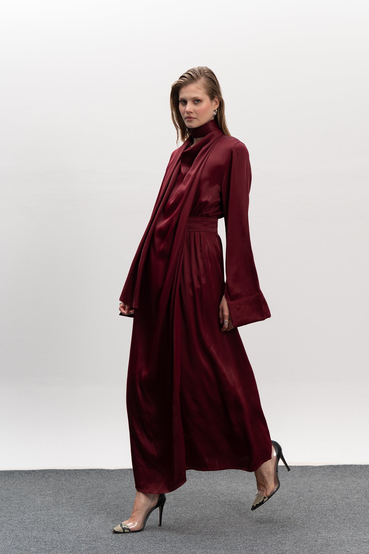 Broome Dress - Wine