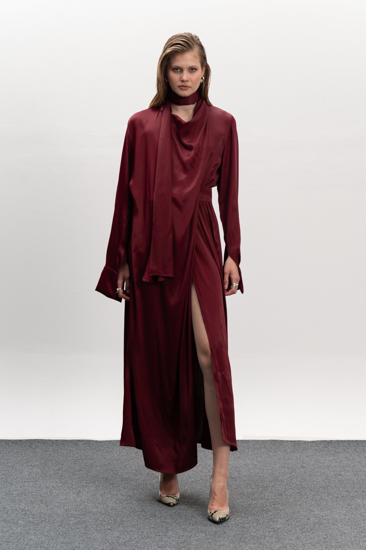 Broome Dress - Wine