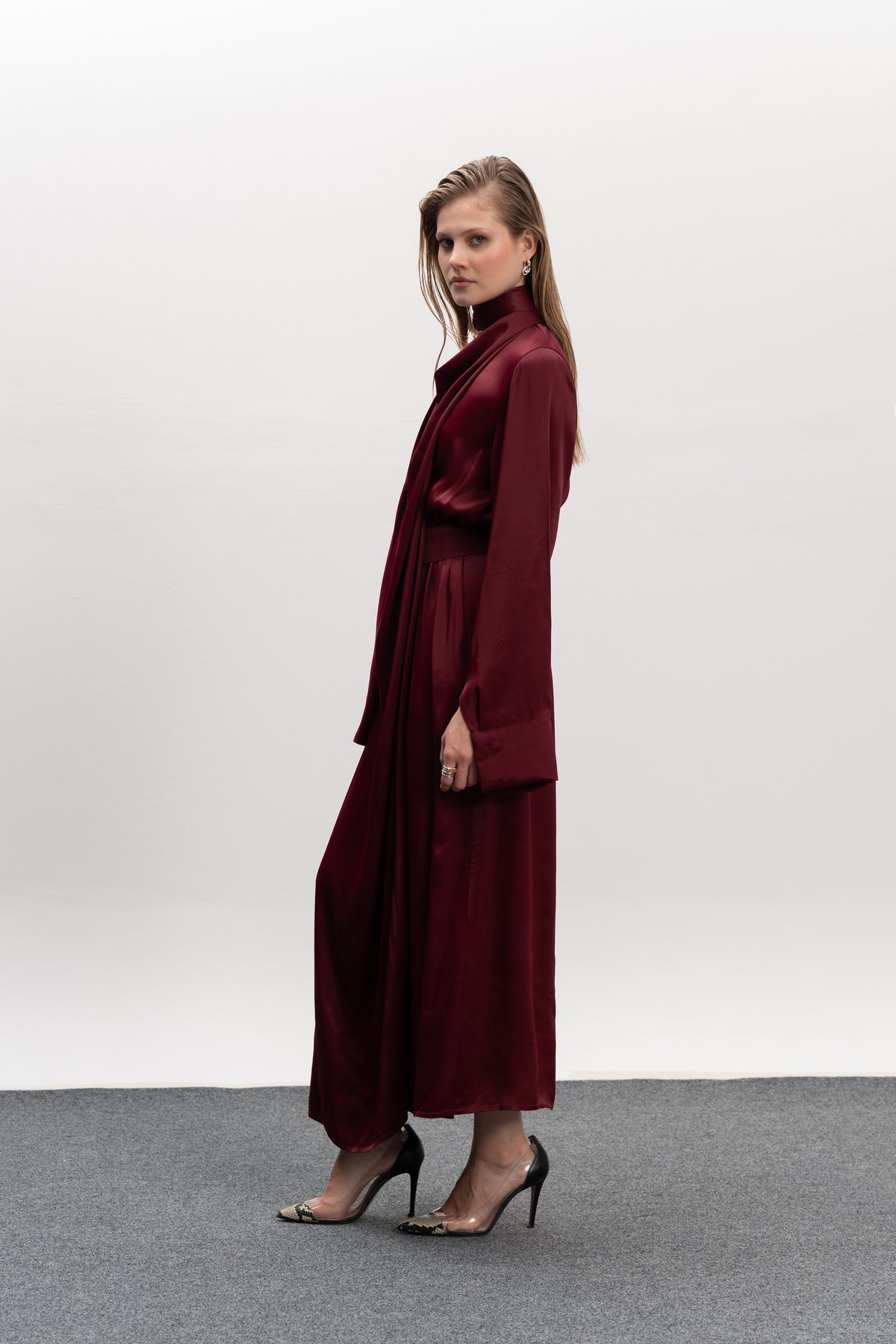 Broome Dress - Wine