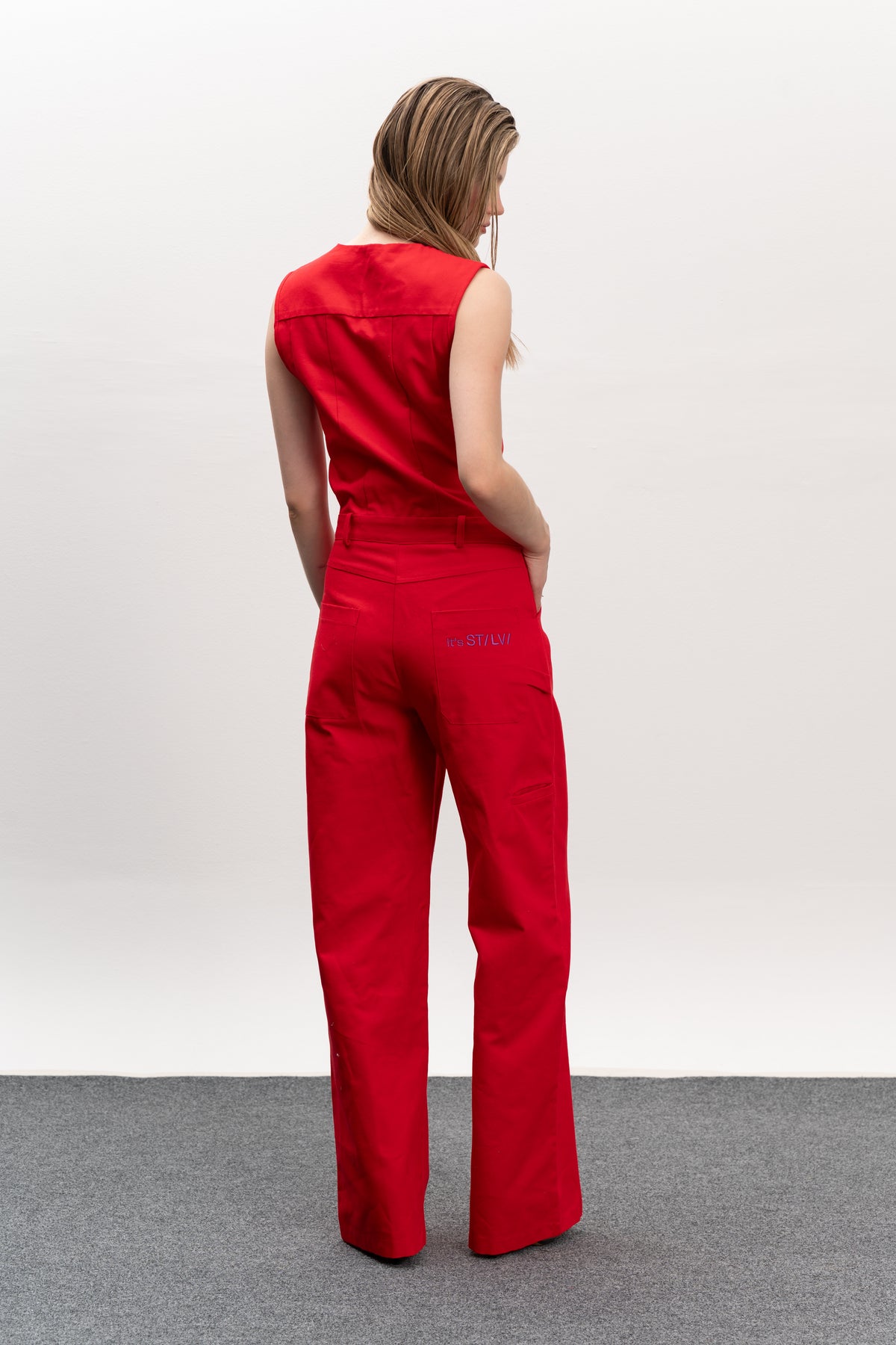 Nolita Jumpsuit - Red