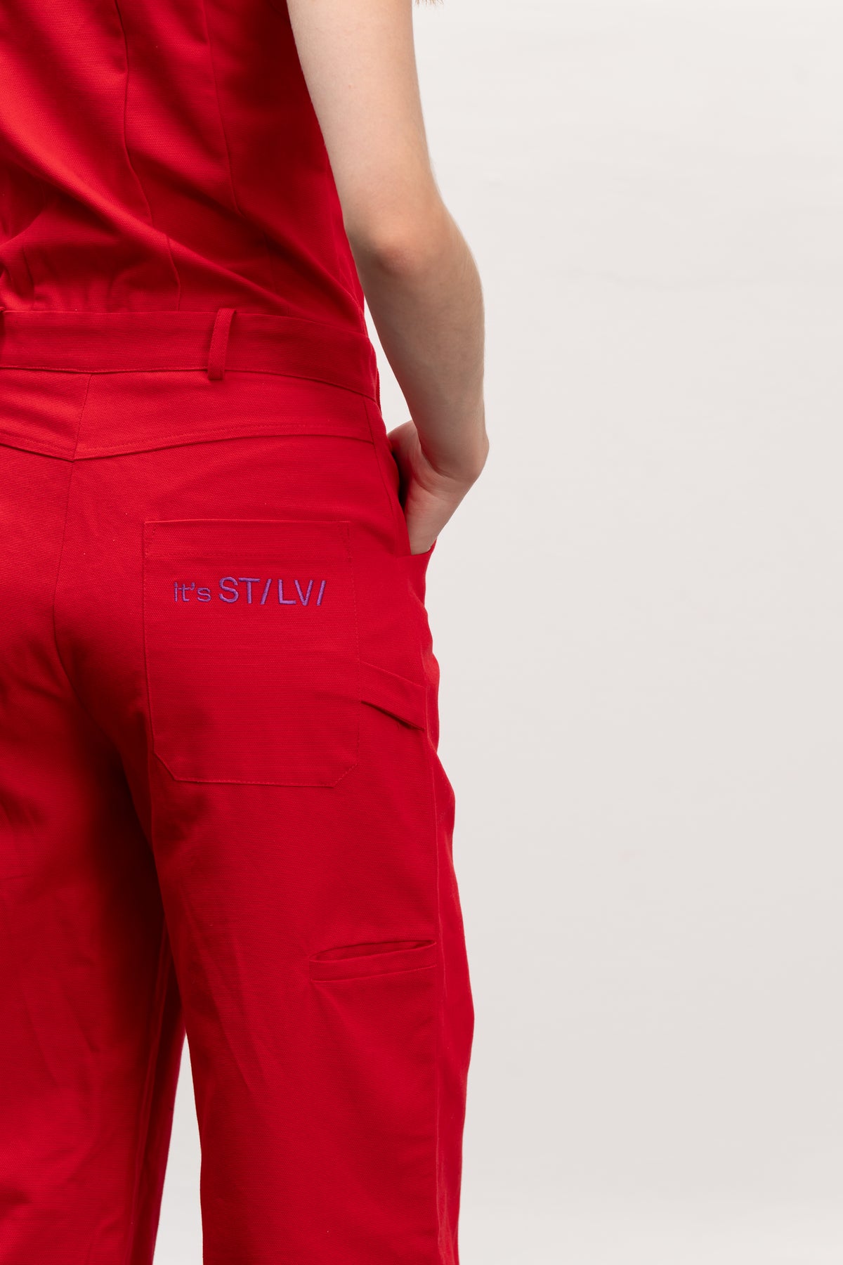 Nolita Jumpsuit - Red