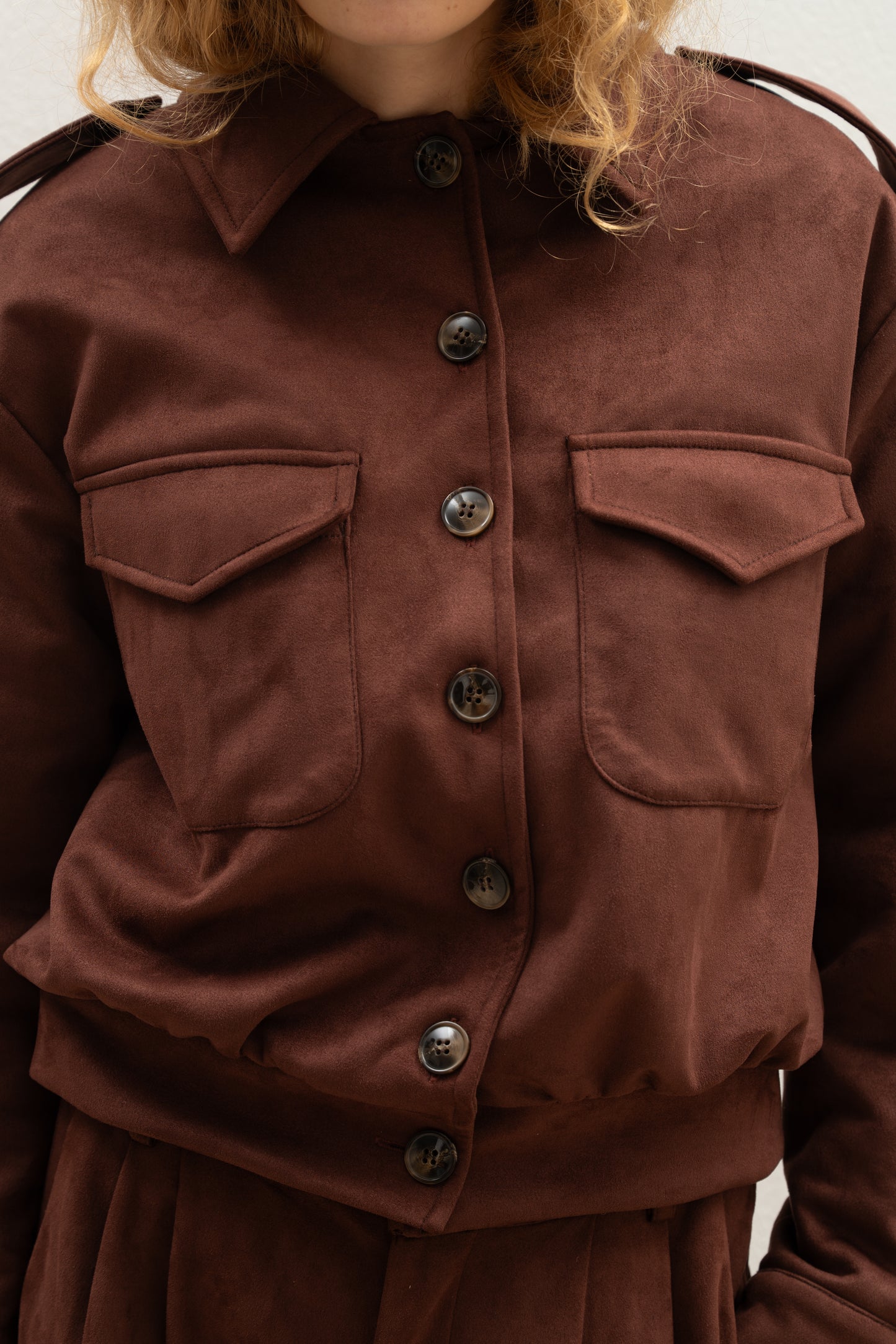 Nagisa Jacket Brown