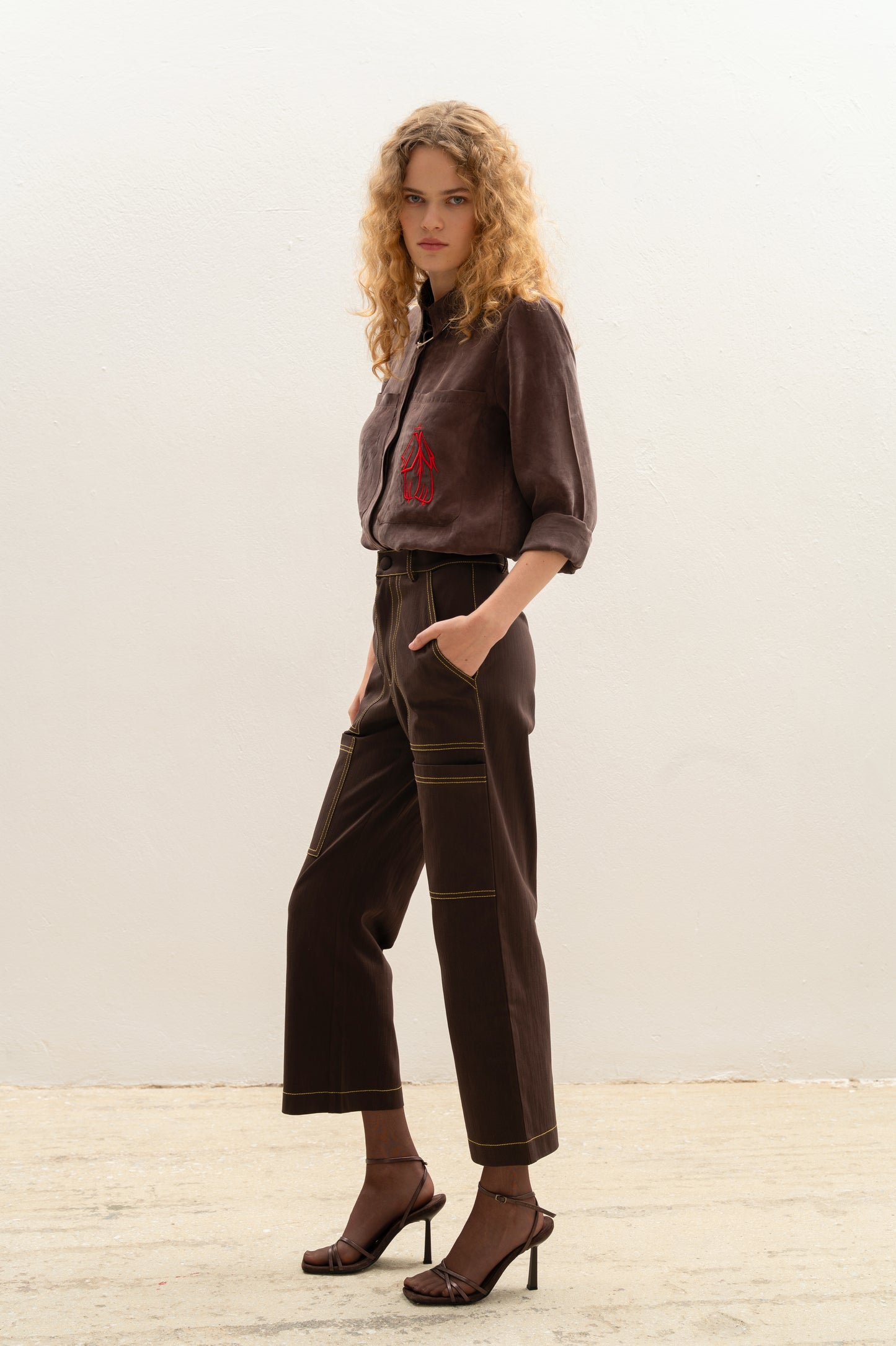 Osaka Workwear Pant Brown