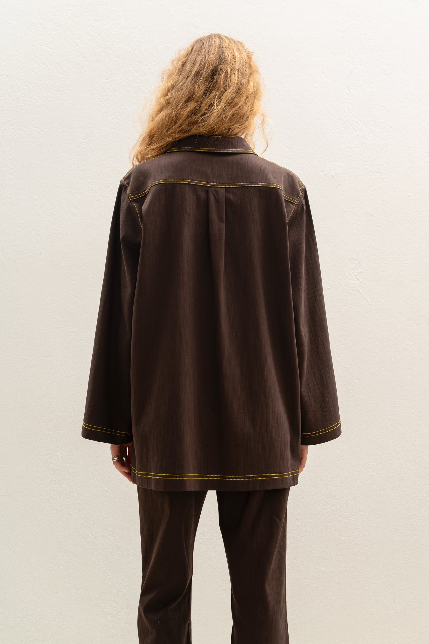 Osaka Workwear Overshirt Brown