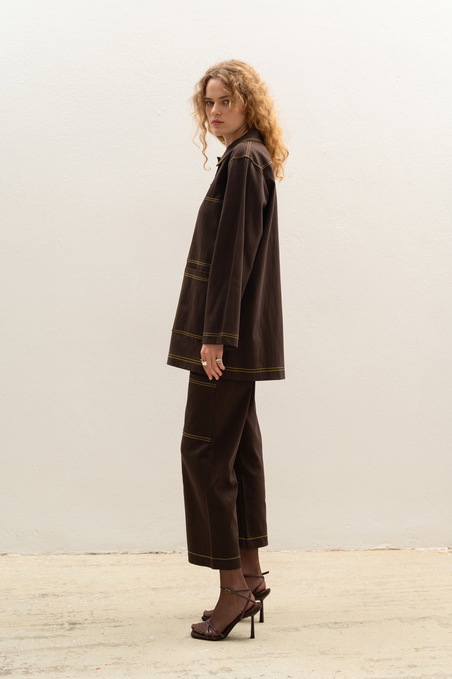 Osaka Workwear Pant Brown
